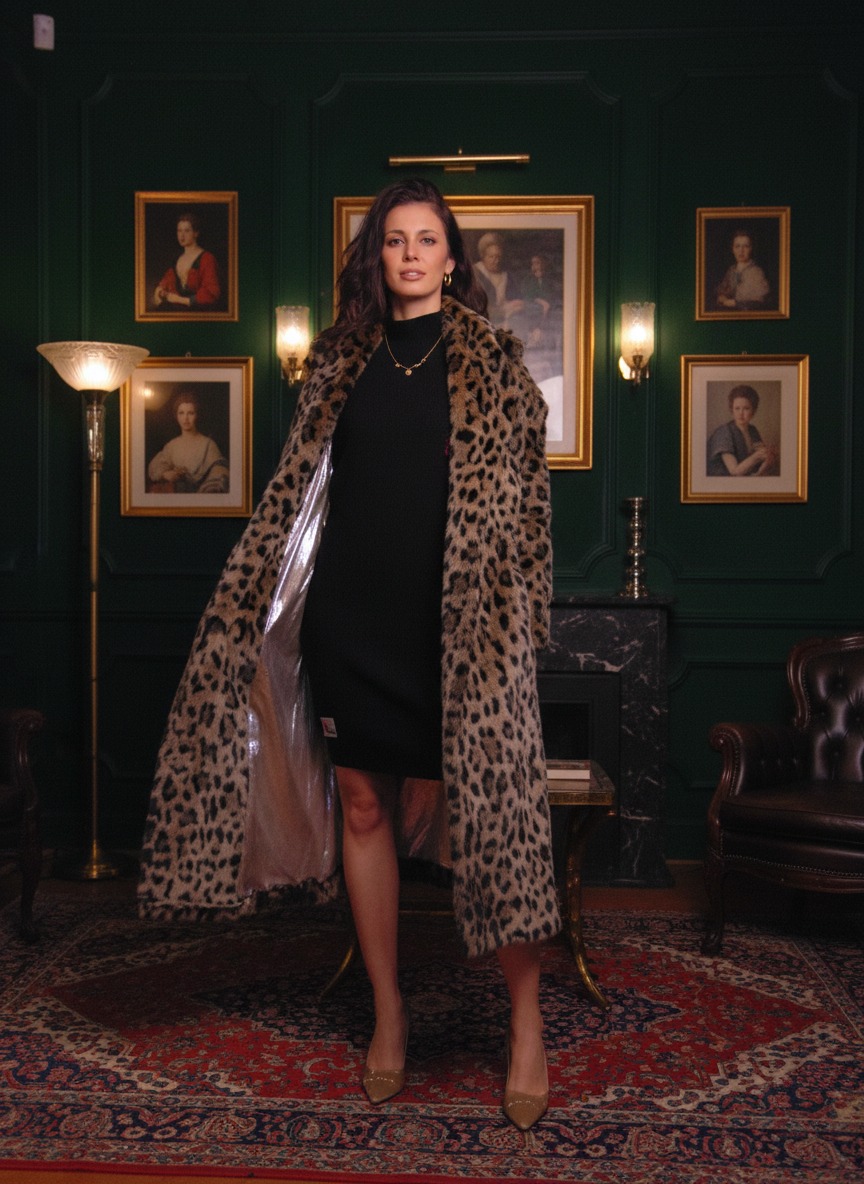 L'Abito in Maglia Donna – FENICE NERA - immagine 4